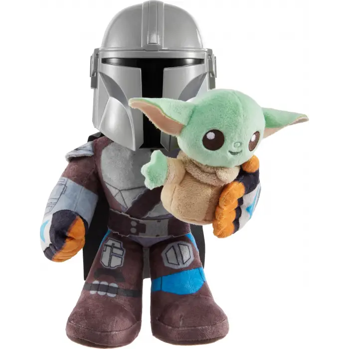 Star Wars Mandalorian Sesli Pelüş Figür
