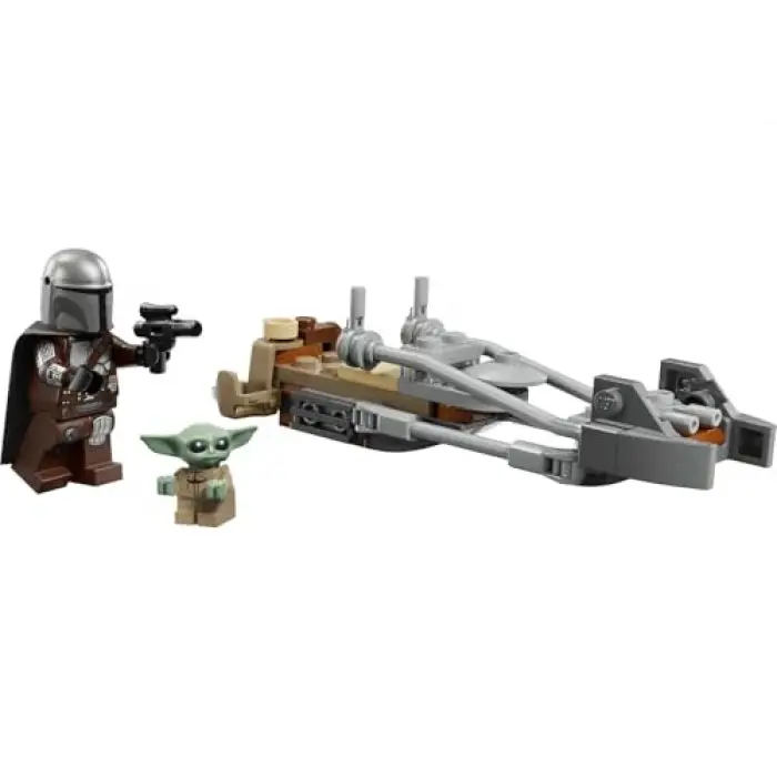 Star Wars Mandalorian ve Grogu’nun Hız Motoru 75436 Yapı Seti
