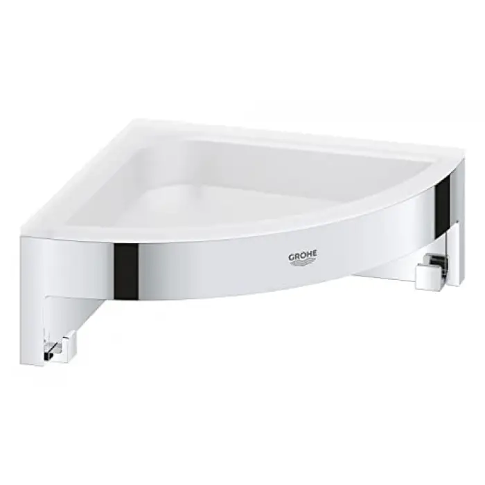 Start Cube QuickFix Köşe Duş Rafı | Duş/Banyo Aksesuarları | Krom | 41106000