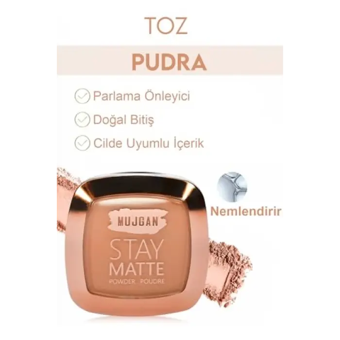 Stay Matte Pudra No:2