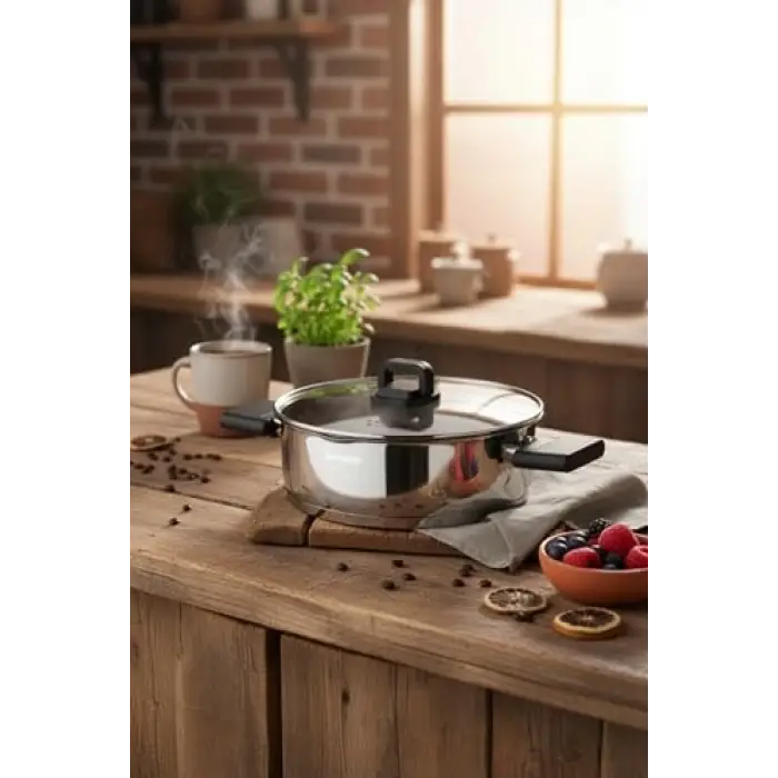Stella 8 Parça Çelik Tencere Seti