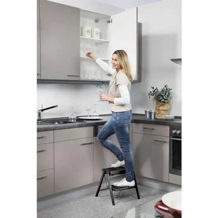 Stepfix 2 Basamaklı Merdiven Antrasit Hl, 4410-001, Tek Ebat