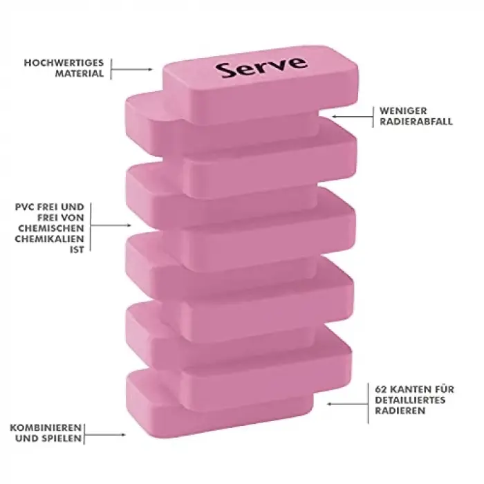 Steps Silgi Pastel 6li Pet