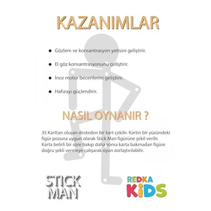 Stick Man (Çöp Adam) Oyuncak