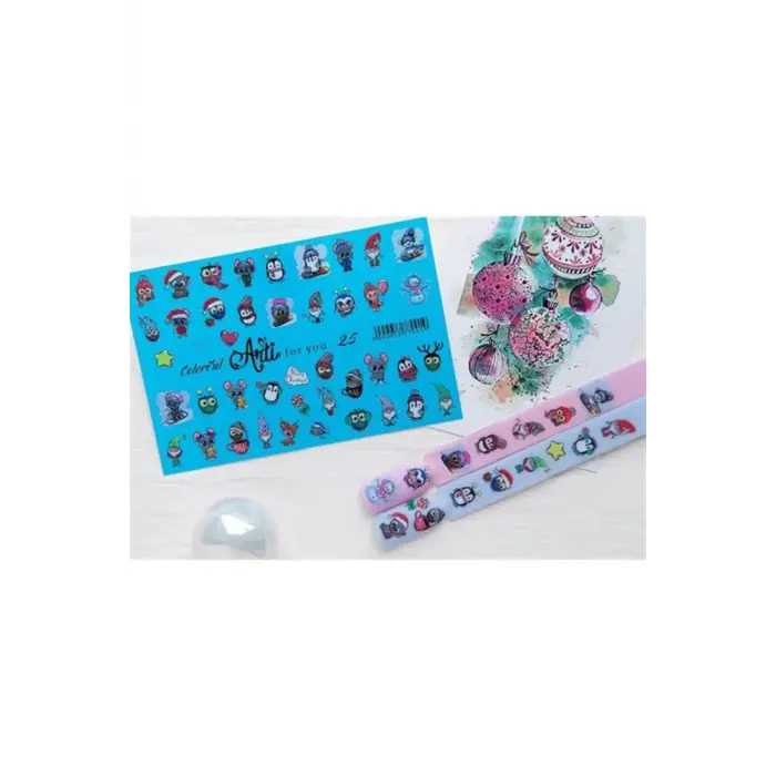 Stiker Arti 25 Yılbaşı