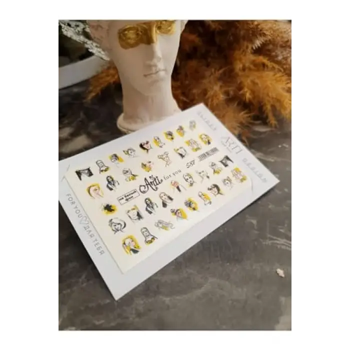 Stiker Arti 587