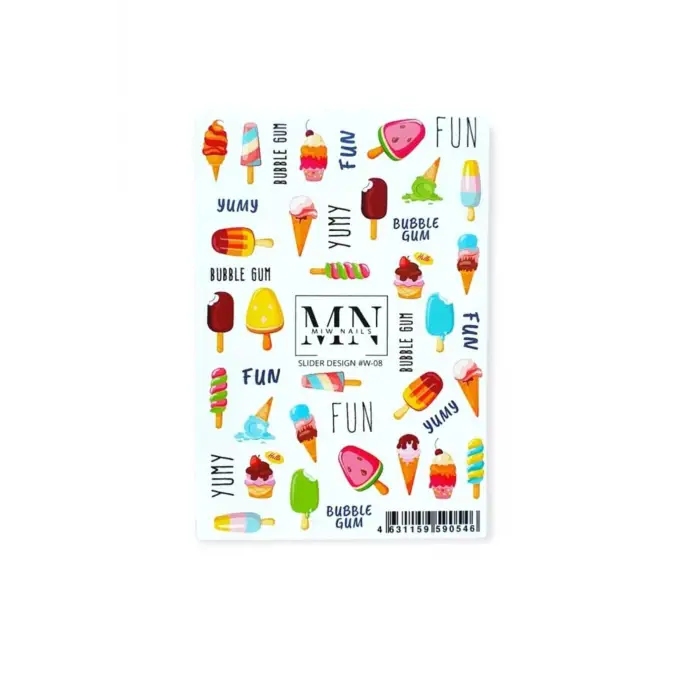 Stiker MN W-08