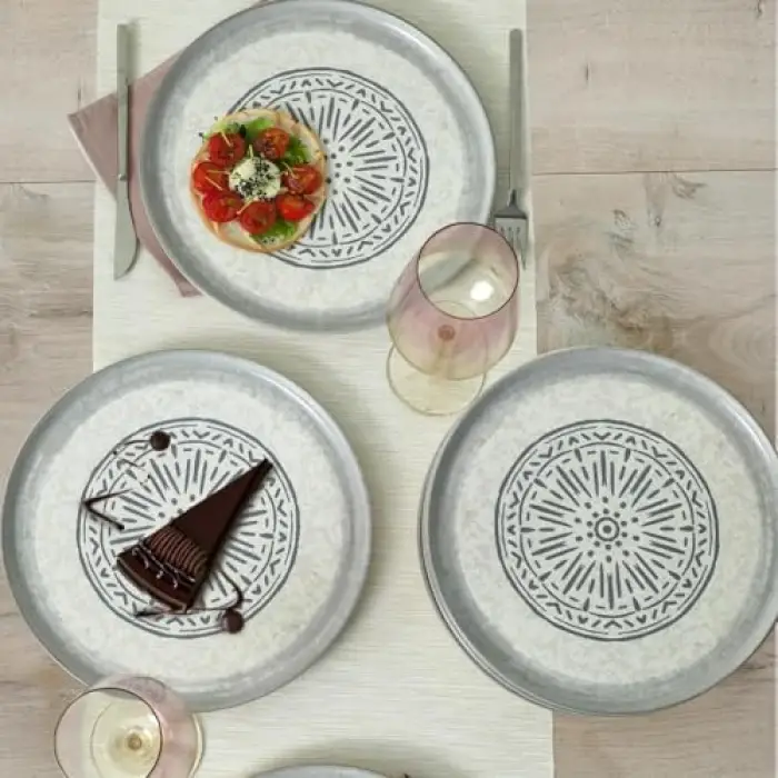 Stone Nordic Servis Tabağı 28 Cm 6 Adet 21427