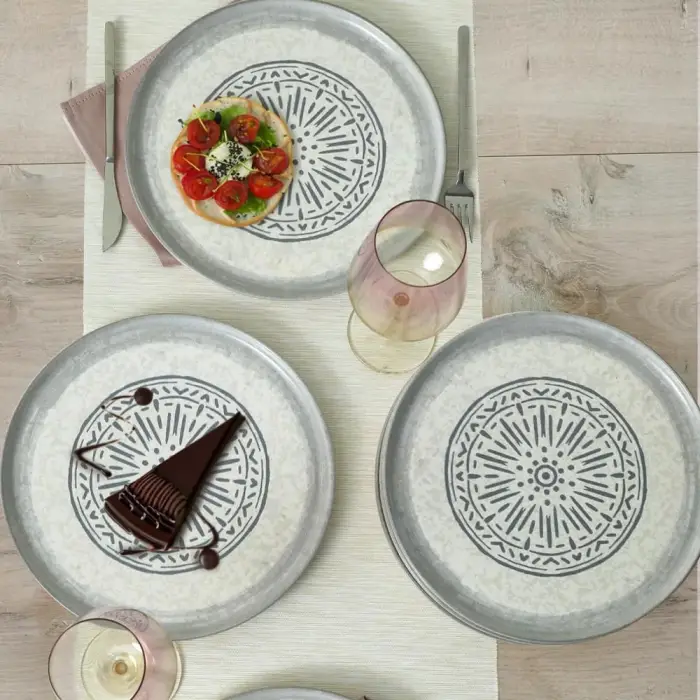 Stone Nordic Servis Tabağı 28 Cm 6 Adet 21427