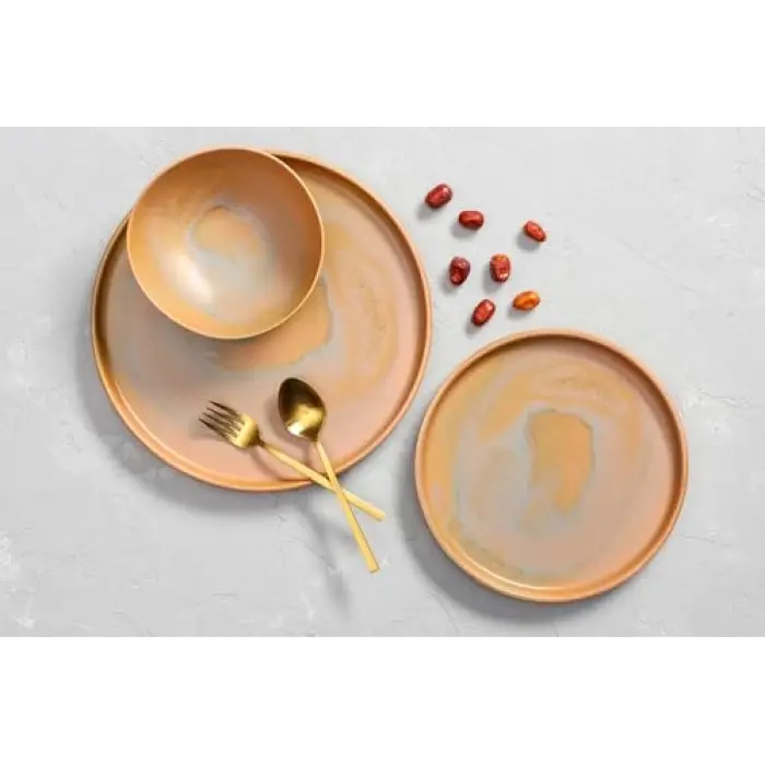 Stoneware Savanna 3 Parça Tek Kişilik Yemek Takımı