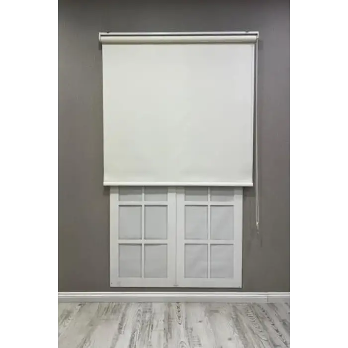 Stor Perde, İthal Mat Polyester, Beyaz, 70 x 200