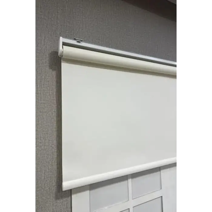 Stor Perde, İthal Mat Polyester, Krem, 80 x 200