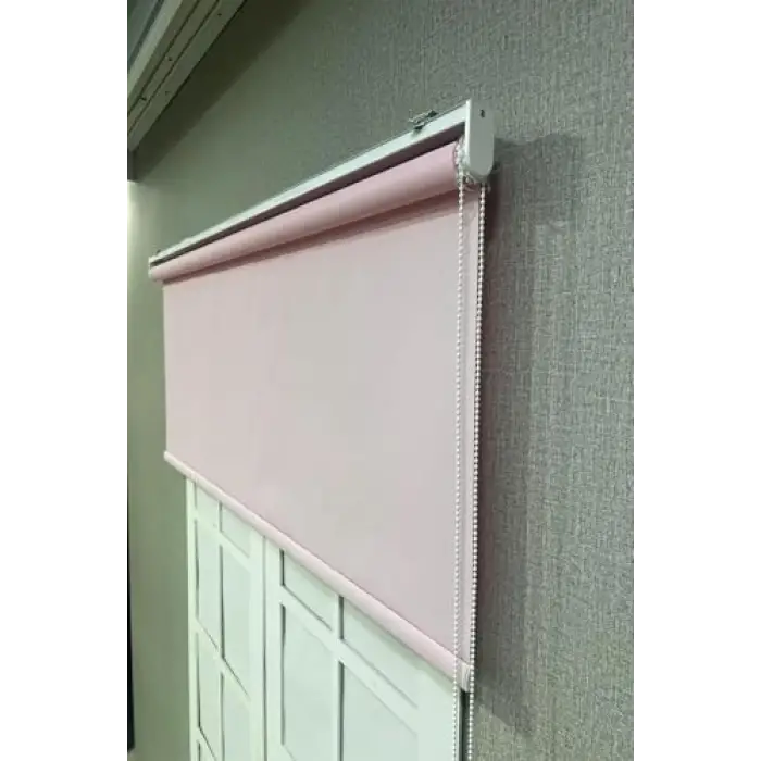 Stor Perde, İthal Mat Polyester Pembe p1130, Pembe, 80 x 200
