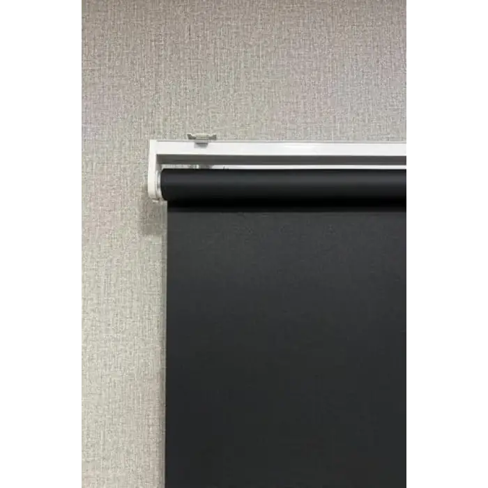 Stor Perde, İthal Mat Polyester, Siyah, 60 x 200