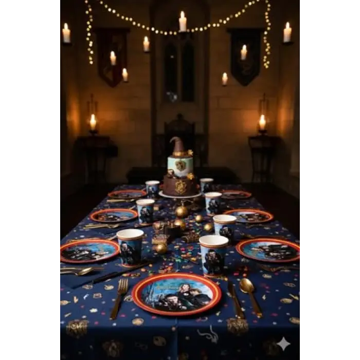Store Harry Potter Karton Tabak Bardak Set 8 Kişilik