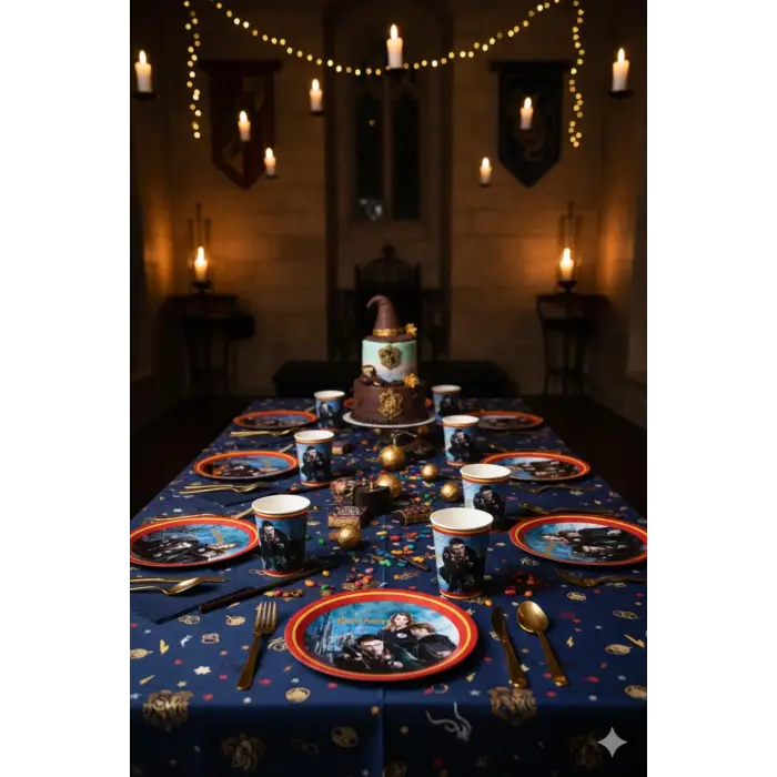 Store Harry Potter Karton Tabak Bardak Set 8 Kişilik