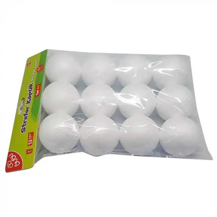 Strafor Köpük Top 6 Cm. 12li