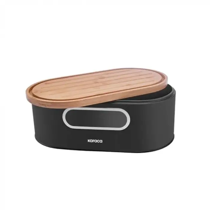 Stream 2In 1 Ekmek Kutusu-Black