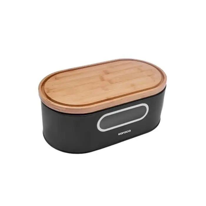 Stream 2In 1 Ekmek Kutusu-Black