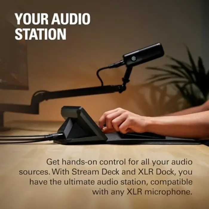Stream Deck + Xlr Ses Mikseri, Mikrofon Arabirimi
