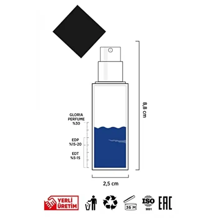 Stronger Intensely Erkek Eau de Parfum 15 ml