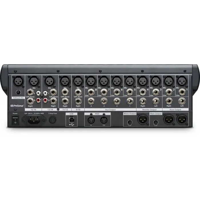 StudioLive 16.0.2 USB 16x2 Performans ve Kayıt Dijital Mikser