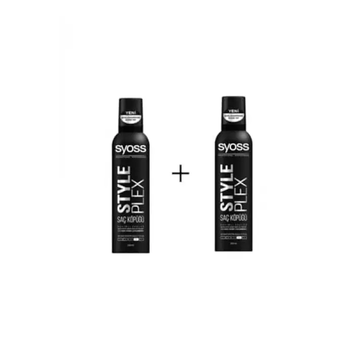 Style Plex saç köpüğü, 250 ml, 2 adet