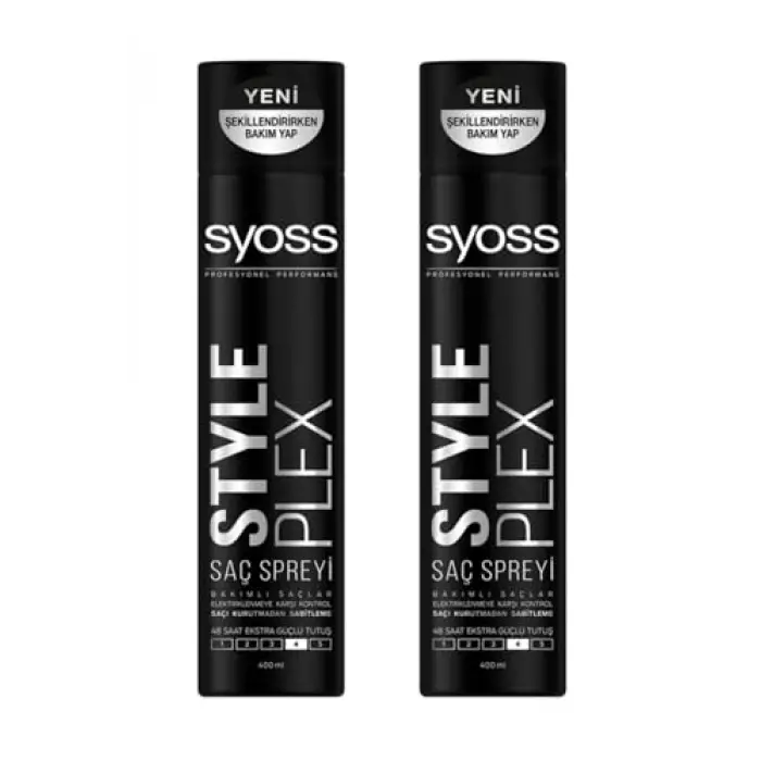 Styleplex Saç Spreyi, 400 ml, 2 Adet 40151002040870