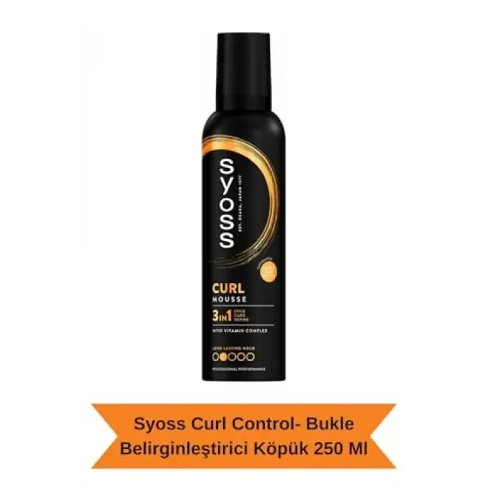 Styling Curl Control- Bukle Belirginleştirici Köpük, 250 Ml