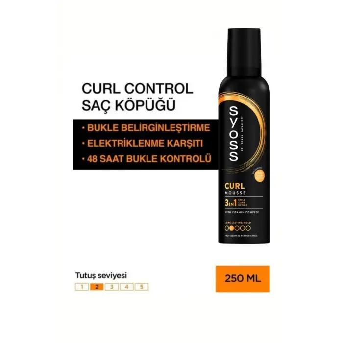 Styling Curl Control- Bukle Belirginleştirici Köpük, 250 Ml
