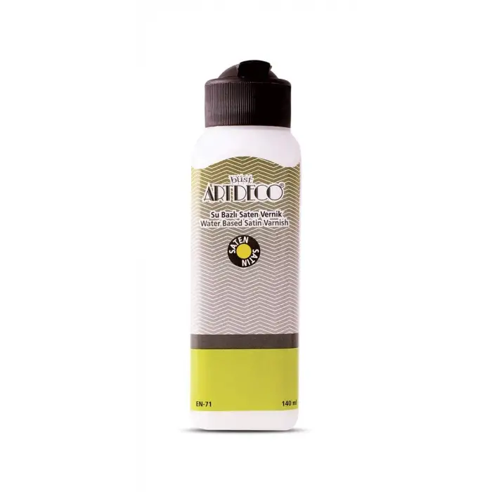 Su Bazlı Saten Vernik, 140ml