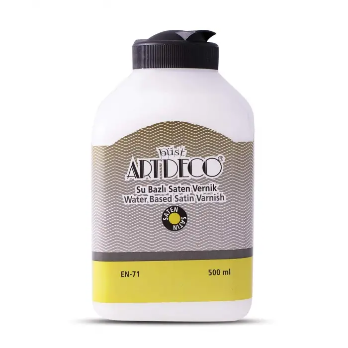 Su Bazlı Saten Vernik, 500 ml