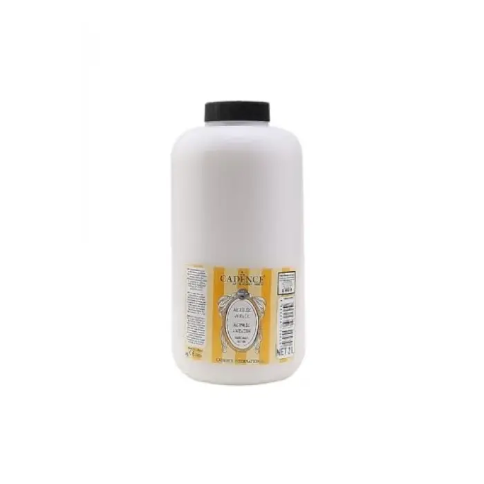 Su Bazlı Yarı Mat Vernik Satin 2000 Ml Şeffaf Tek Ebat