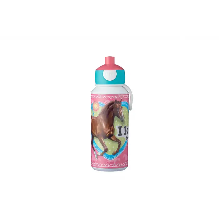 Su Şişesi 400 ml, At Desenli