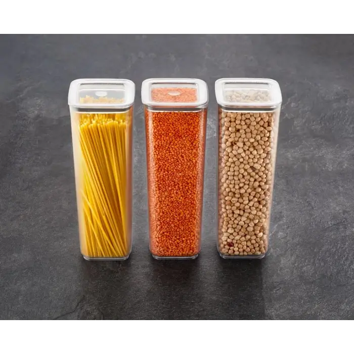 Sude Kare Saklama Kabı, 3X2000 Ml