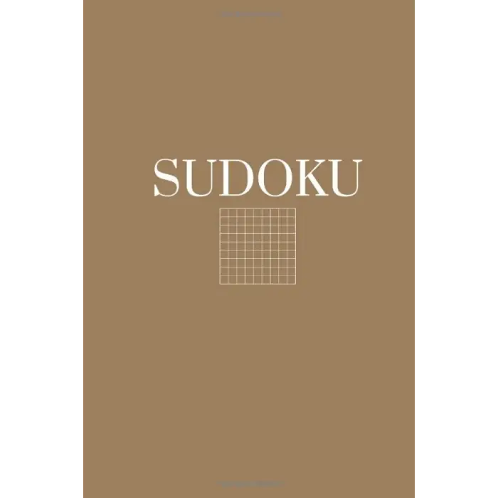 Sudoku Bulmaca Kitabı, Nötr Renkler