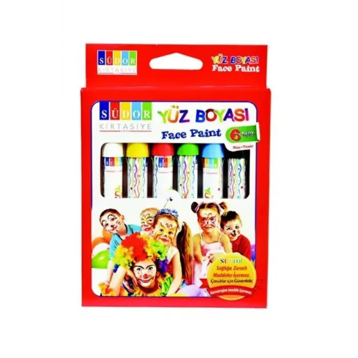 Südor Yüz Boyası 6 Lı,NoColor-469285aa