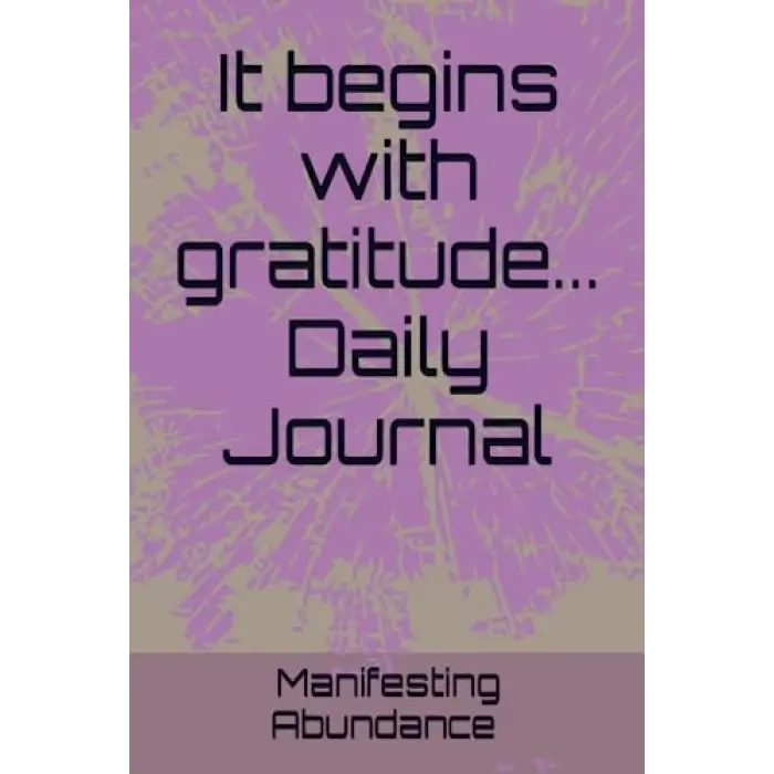 Şükranla Başlar Günlük Defteri