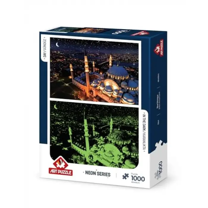 Sultan Ahmed Camii 1000 Parça Neon Puzzle