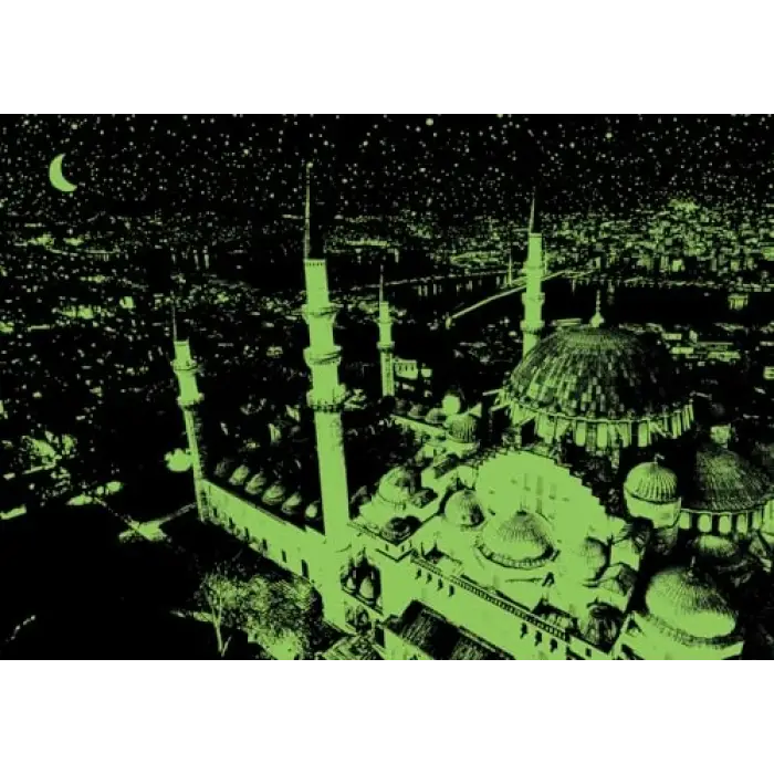 Sultan Ahmed Camii 1000 Parça Neon Puzzle