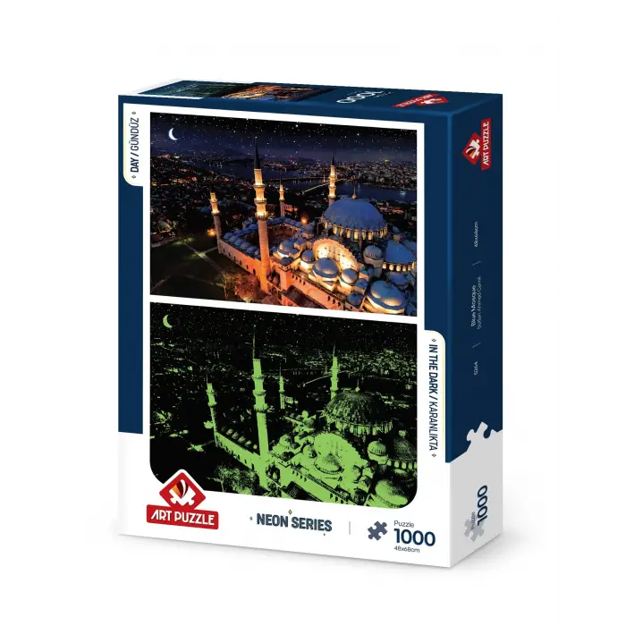 Sultan Ahmed Camii 1000 Parça Neon Puzzle