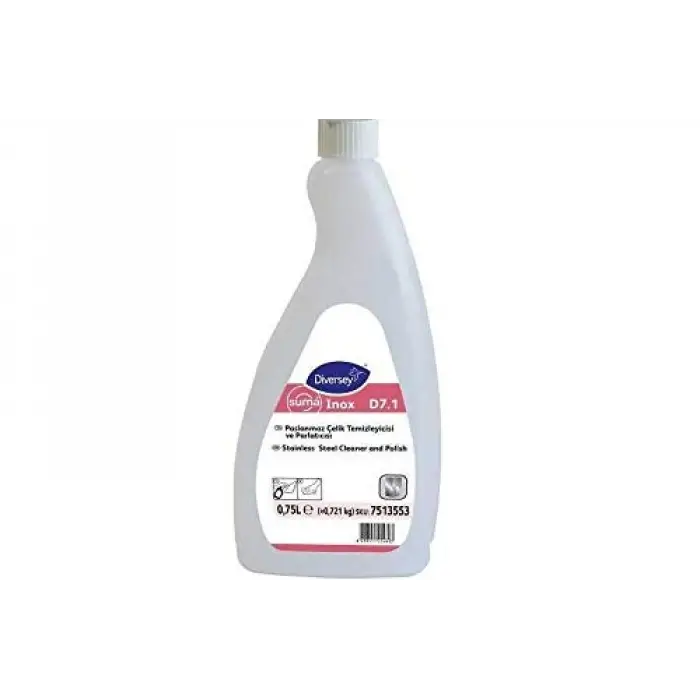 Suma Inox d7.1 paslanmaz çelik cila 750 ml [6 adet]