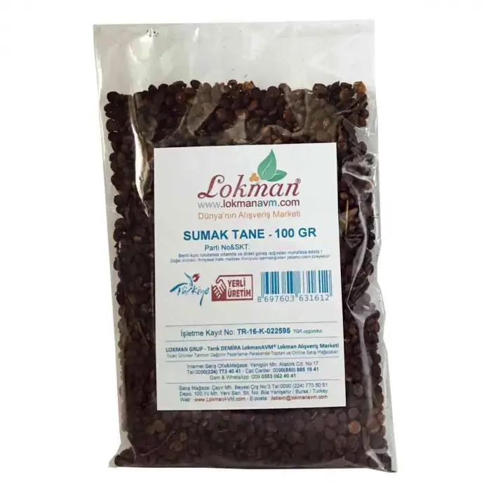 Sumak Tane 100 g Pkt