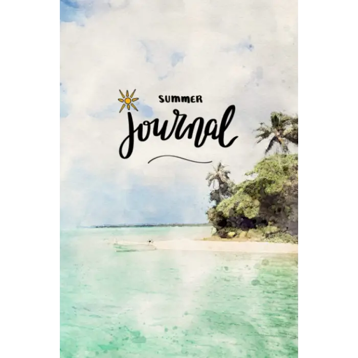 Summer Bullet Journal with Watercolor Illustrations: (full color interior)
