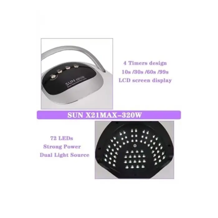 Sun X21 Max Uv Led Kurutucu (320 W-72 Led) 6025