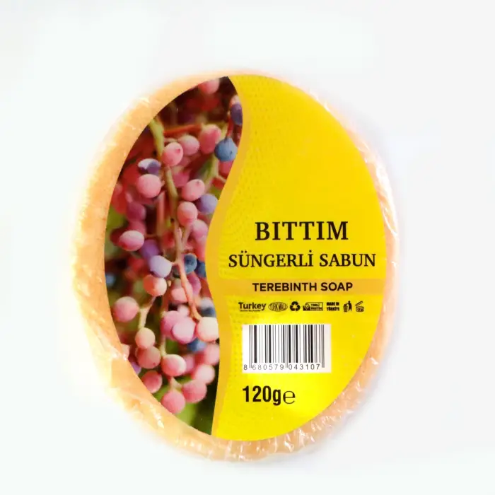Süngerli Doğal Sabun 120 g (Bıttım)