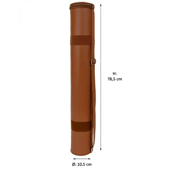 Suni Deri Proje Tüpü 10,5 cm Taba
