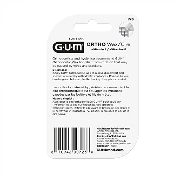 Sunstar Ortho Wax Diş Teli Mumu