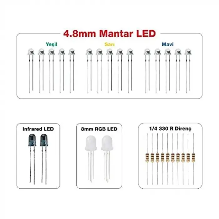 Süper Led Paketi - 118 Parça