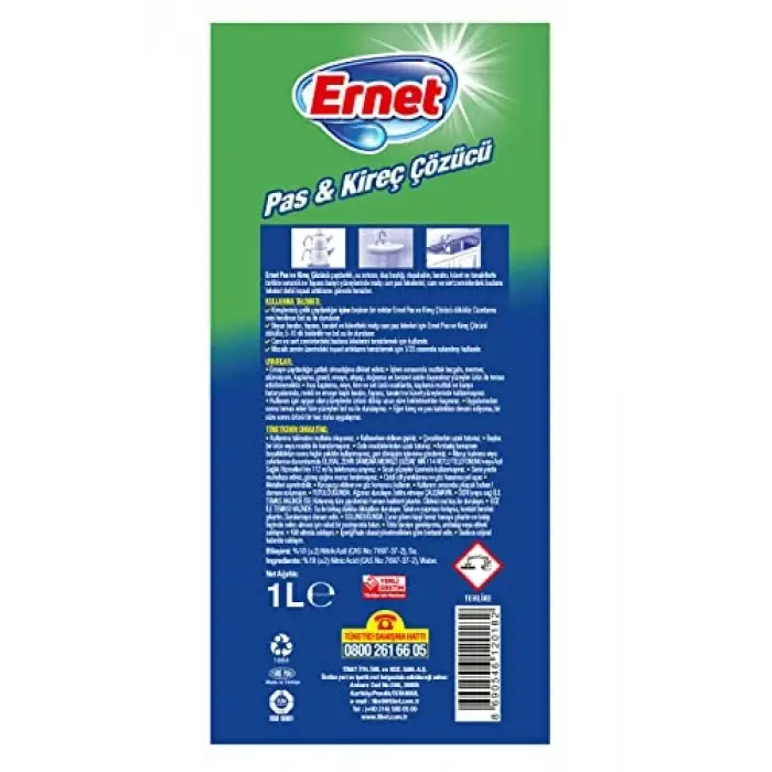 Süper Likit Pas Ve Kireç Çözücü 1 lt
